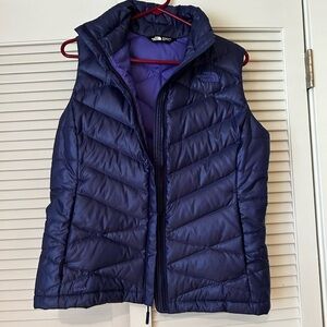 The North Face Women's Purple Quilted Vest